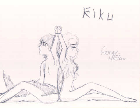Riku Cover Sketch 2 by Gomaywings