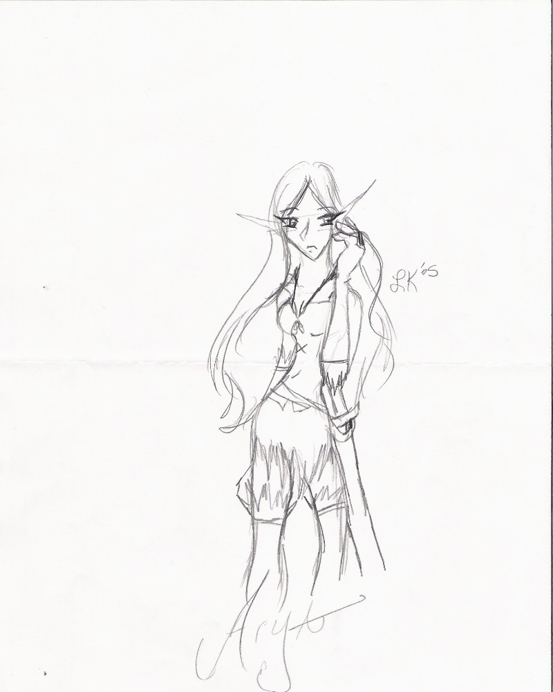 Arya sketch by Goten0040