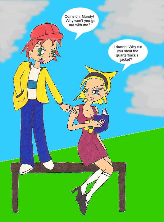 Billy Asks Mandy Out by GothicDancer