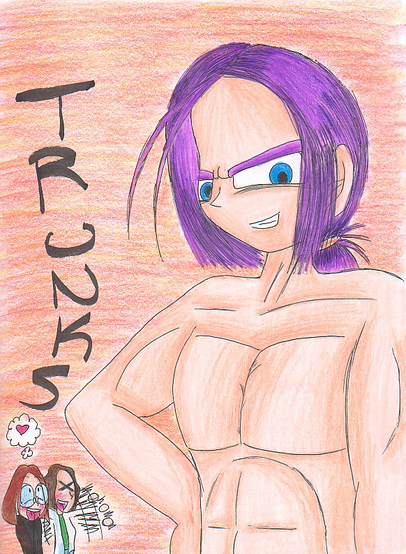 Trunks Has Got No Shirt!! by GothicDancer