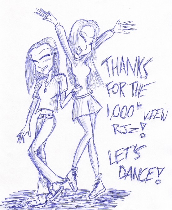 OMG!!! 1,000 Pageviews!! by GothicDancer