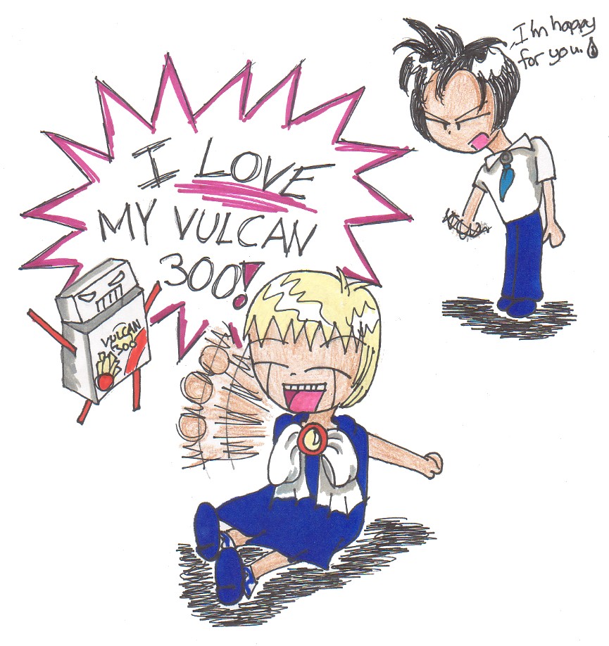 Zatch Loves Vulcan!! by GothicDancer