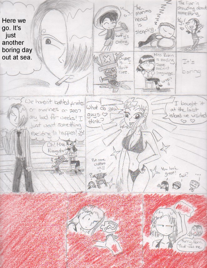 The Root of Sanji's Love Page 1 by GothicDancer