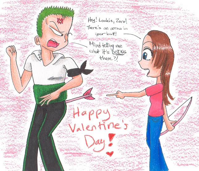 Valentine for Zoro by GothicDancer