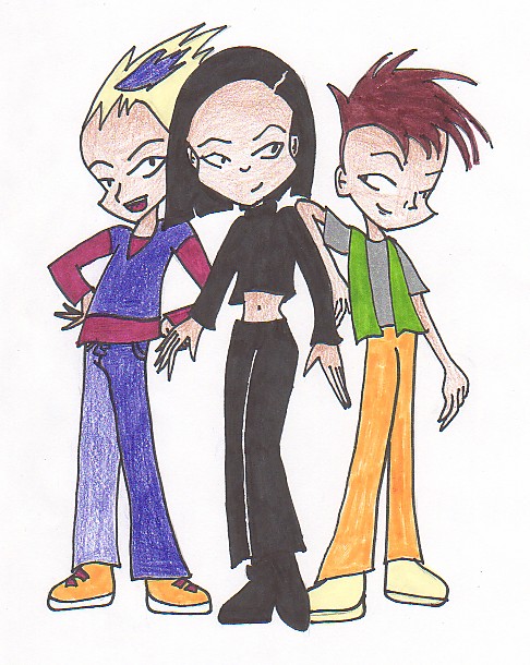 Fighters of Lyoko by GothicDancer