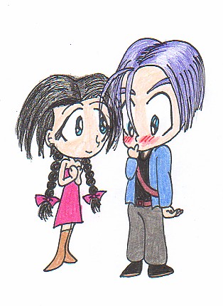 Trunks Is Blushing!! by GothicDancer