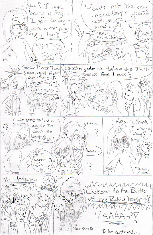 Battle of the Rabid Fangirls Page 1 by GothicDancer
