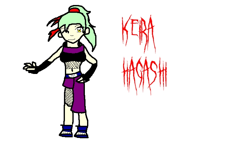 Keira Hagashi(Naruto OC) by GothicRoseKin