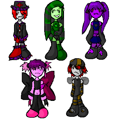 chibi MIX by Gothic_number
