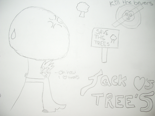 Jack Luvz Trees (for usagi moon) by GothicfarieluvinJack