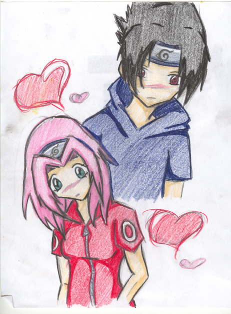 sakura-N-sasuke by Gothik_Chick_29