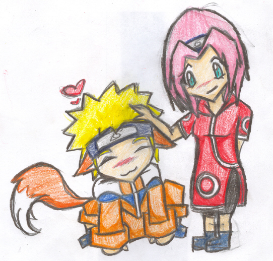 naruto &amp; sakura by Gothik_Chick_29