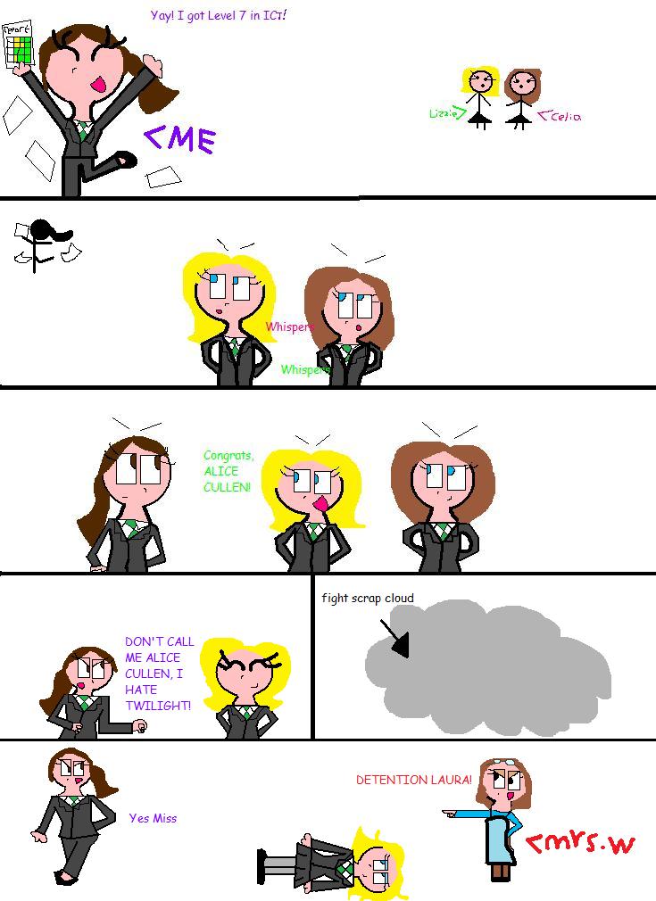 Me vs Girls in my Form by GraphicsGirl