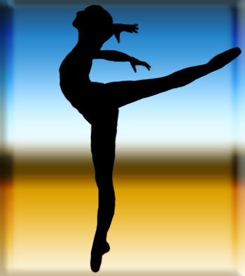 Dancer Silhouette by GreatCheezyPoofGirl