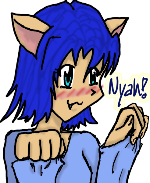 Nyah! by GreatCheezyPoofGirl