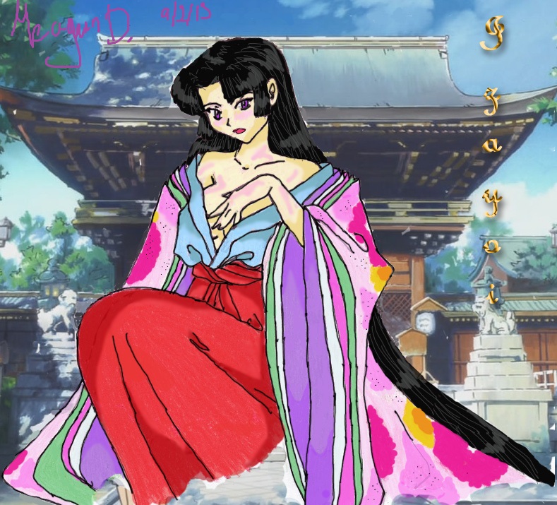 Inuyasha's Mother: Izayoi by GreenMikoKagome