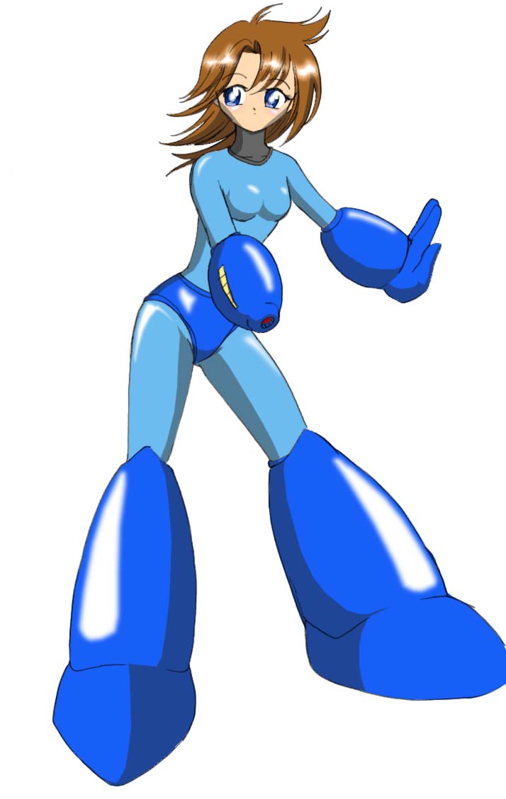 Megagirl(color) by GreenNinja