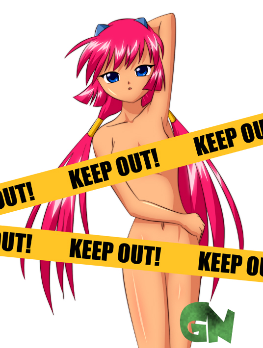 KEEP OUT! Anise Azeat 2 by GreenNinja