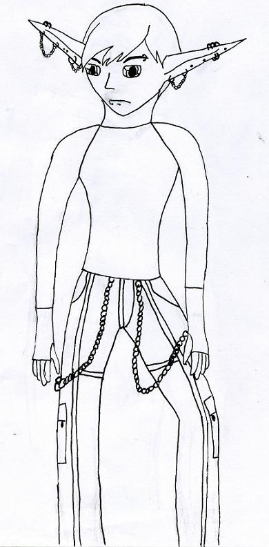 Atin - Sketch by GreyJedi
