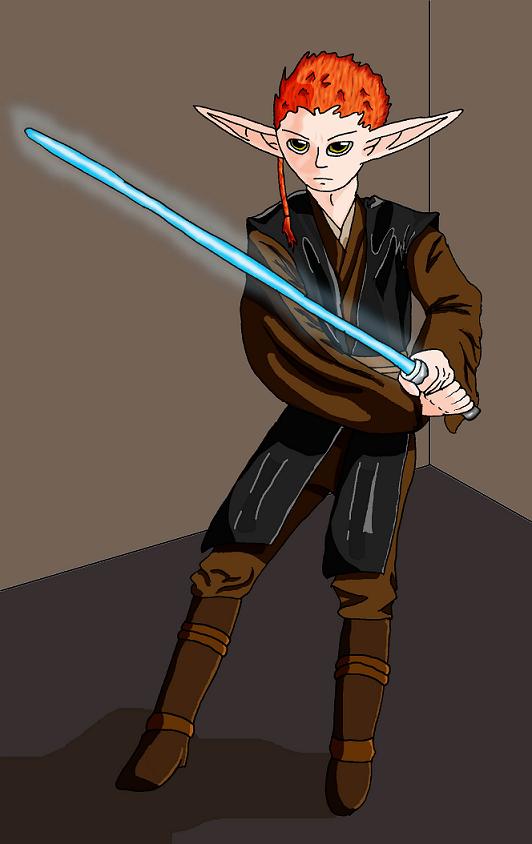 Jedi Padawan Rhys by GreyJedi