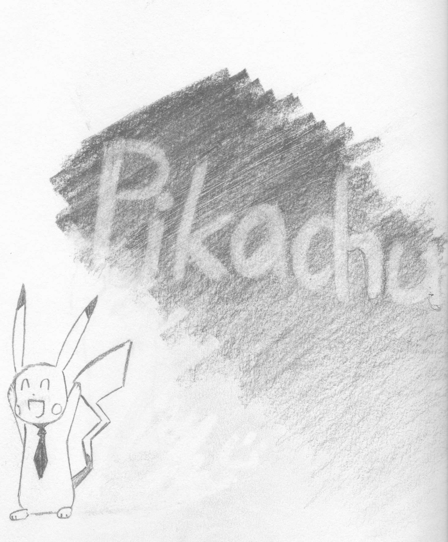 Mai Randumb Emoish Pikachu? XD by GreyPichu