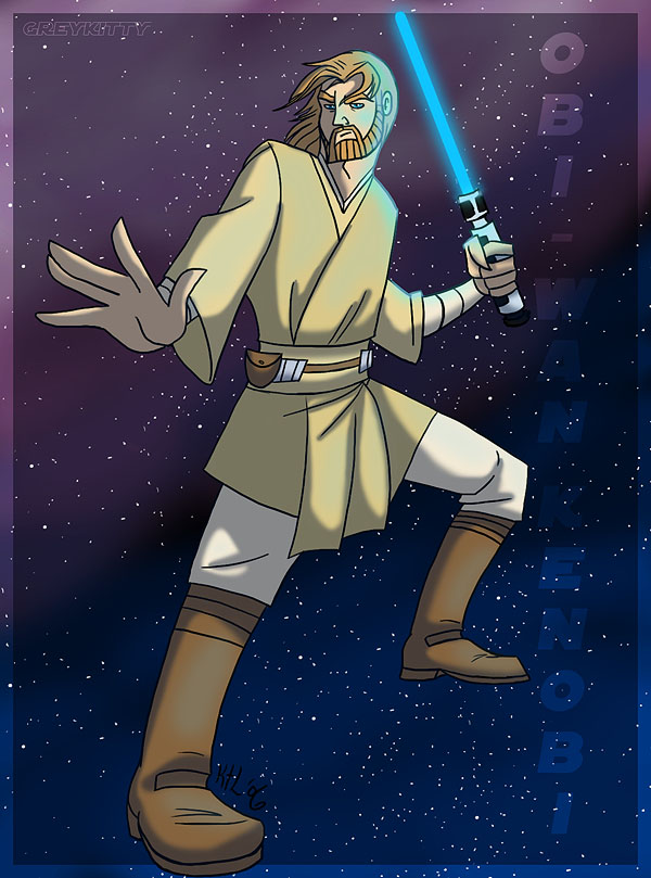 Obi Wan Kenobi by Greykitty