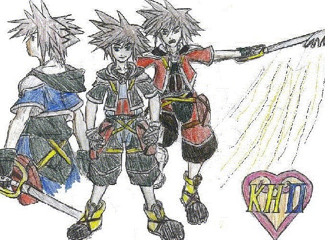 The Many Forms of Sora by GrievousPark