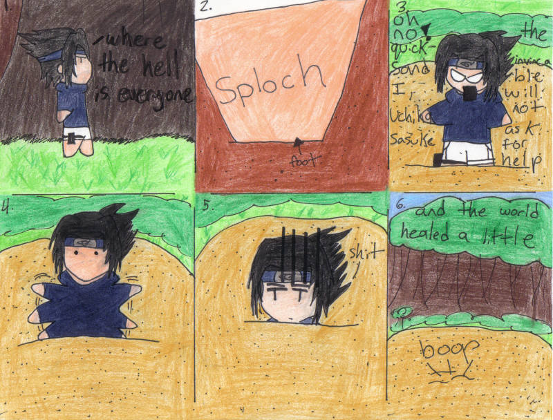 !~Sasuke meets his DOOM~! by Griffin_gurl