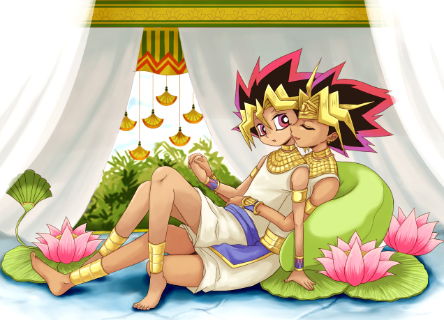 Yugioh - Atem &amp; Yugi by Grimmjaw