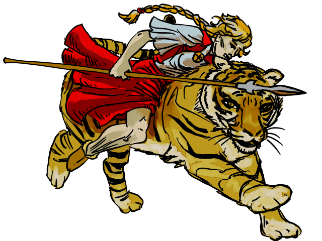 the Valkyrie and the Tiger by Grok