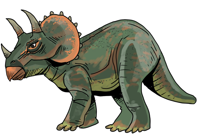 Triceratops by Grok