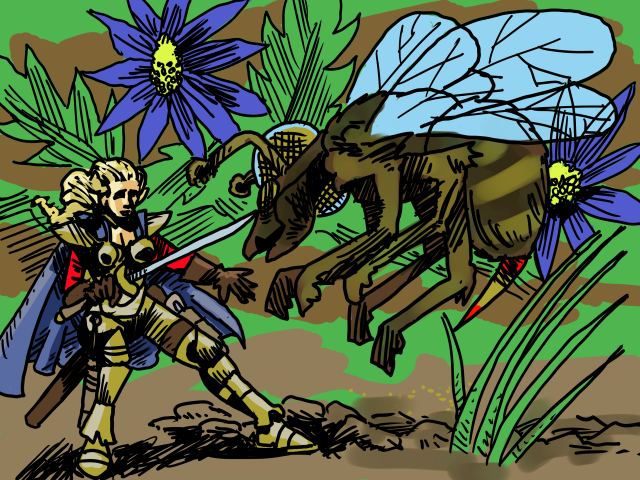 To Bee or Not to Bee by Grok