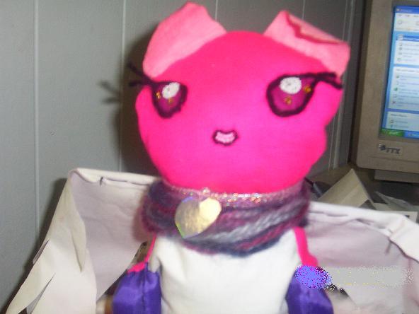 Citty The Kittie Plushie A tribute to Meli by Guardian_angel