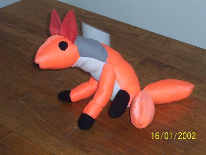 Kitsune plushie request for kitsune_pup by Guardian_angel