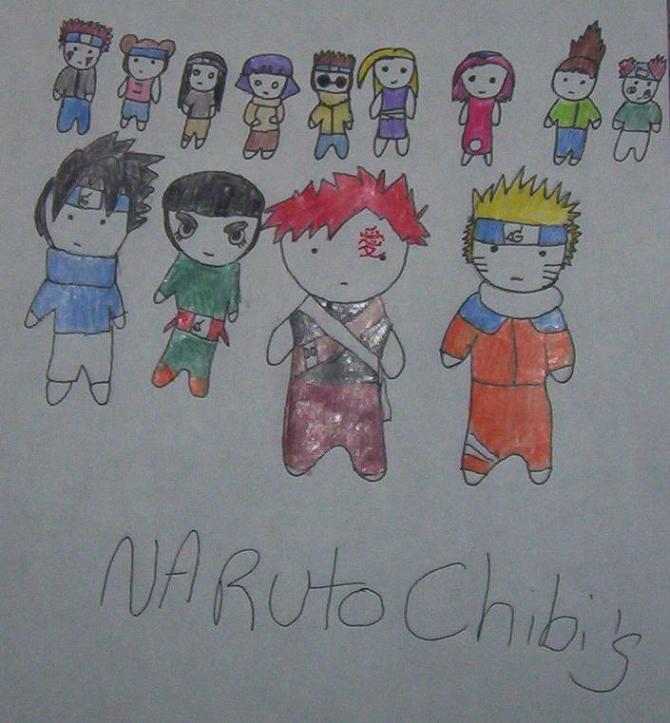 Naruto Chibi's by Guardian_angel