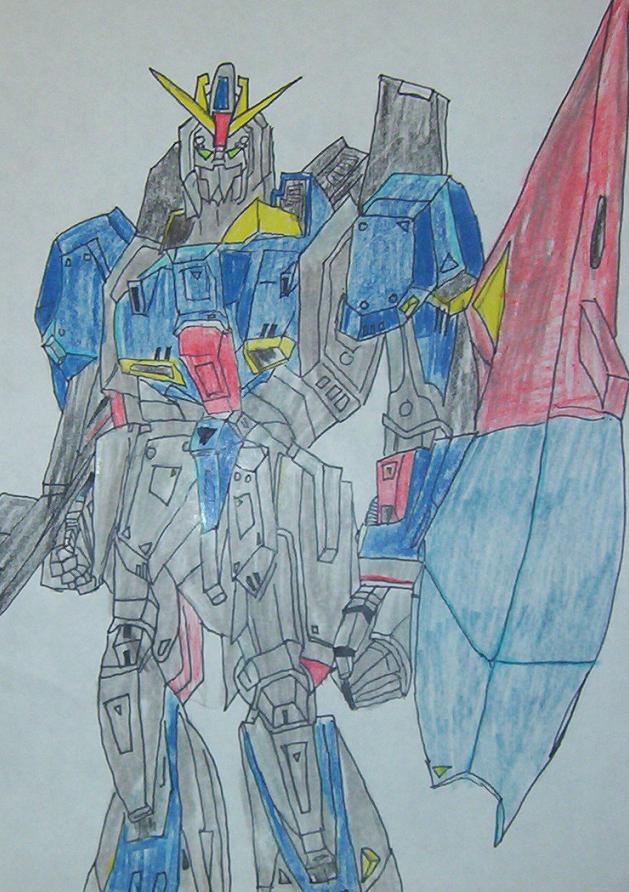 A gundam I don't know the name of by Guardian_angel