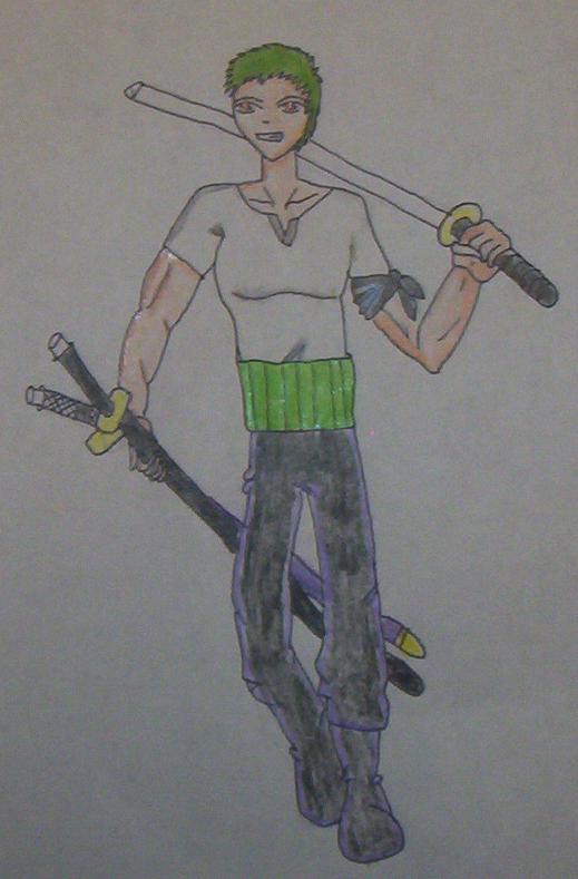 Zoro for I_Luv_Jin by Guardian_angel