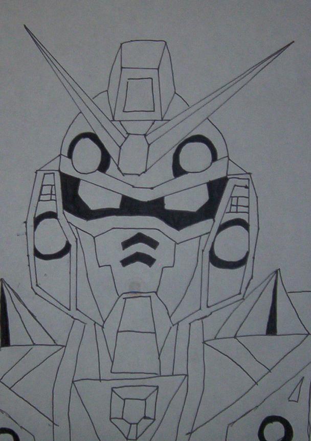 Some Gundam I drew by Guardian_angel