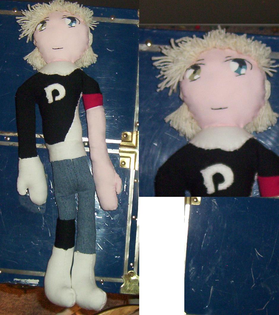 Going ghost- Danny Phantom Plushie by Guardian_angel