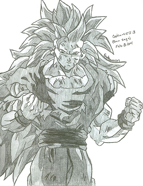 Goku SSJ3 by Gub