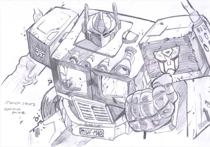 Optimus Prime by Gub