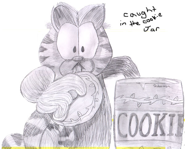 Caught in the cookie jar by Gub