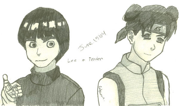 lee and tenten by Gub