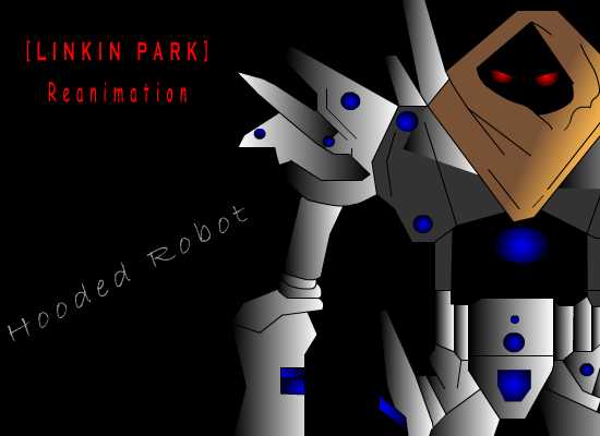 Linkin Park Hooded Robot by GuitaristPunk
