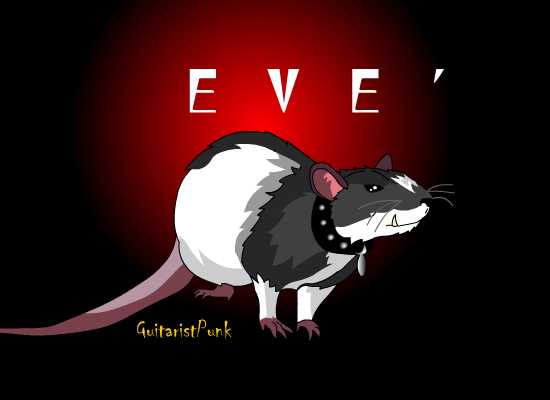 My Evil Eve Rat XD by GuitaristPunk