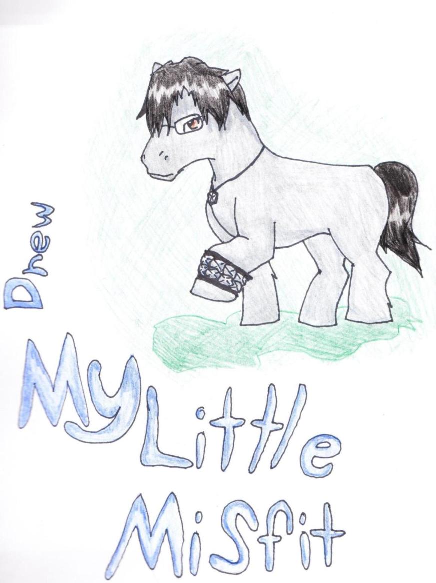 my little pony gone wrong: drew by gaara25