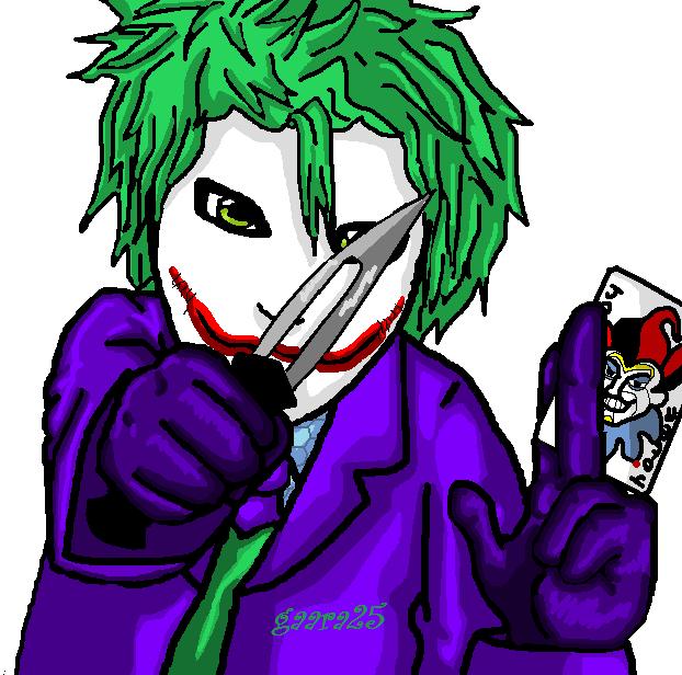 the joker for sasusaku01 by gaara25