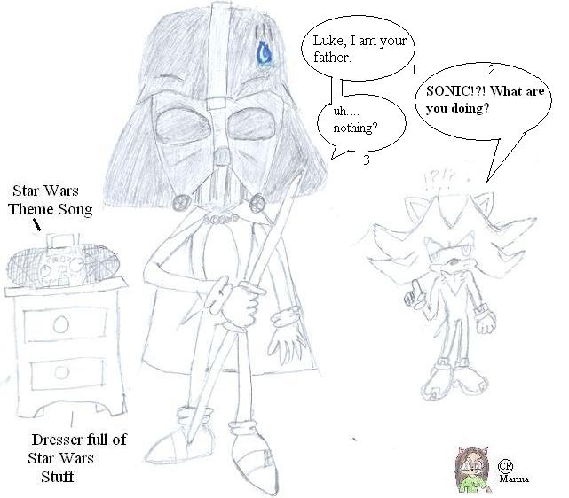 Darth Sonic...or something like that... by gamecube4ever
