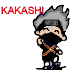 Joyful kakashi by gamedrawlist