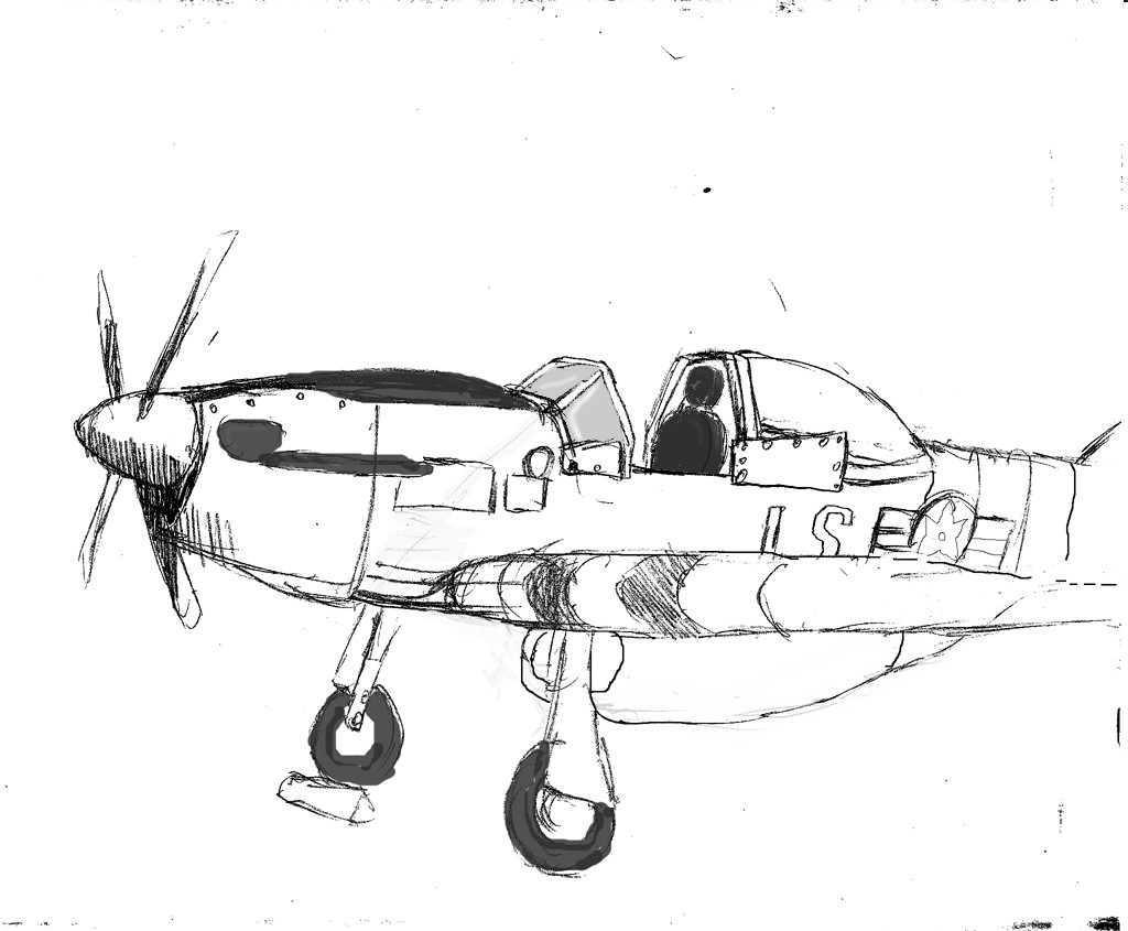 P-51 mustang by gamefox120
